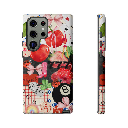 Lucky Girl Phone Case compatible with Samsung