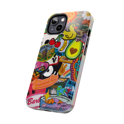 Patch Mix Phone Case compatible with iPhone