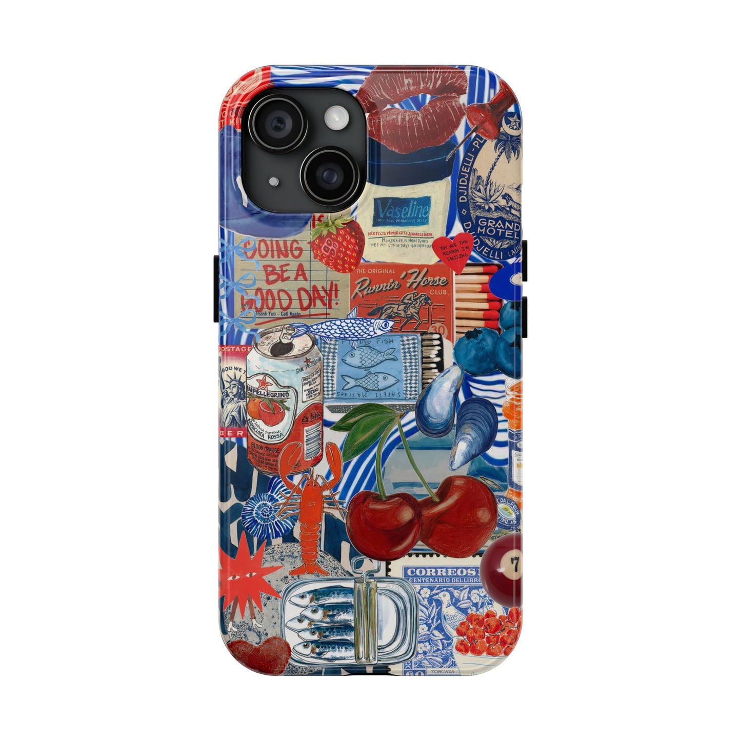 Vintage Collage Phone Case compatible with iPhone