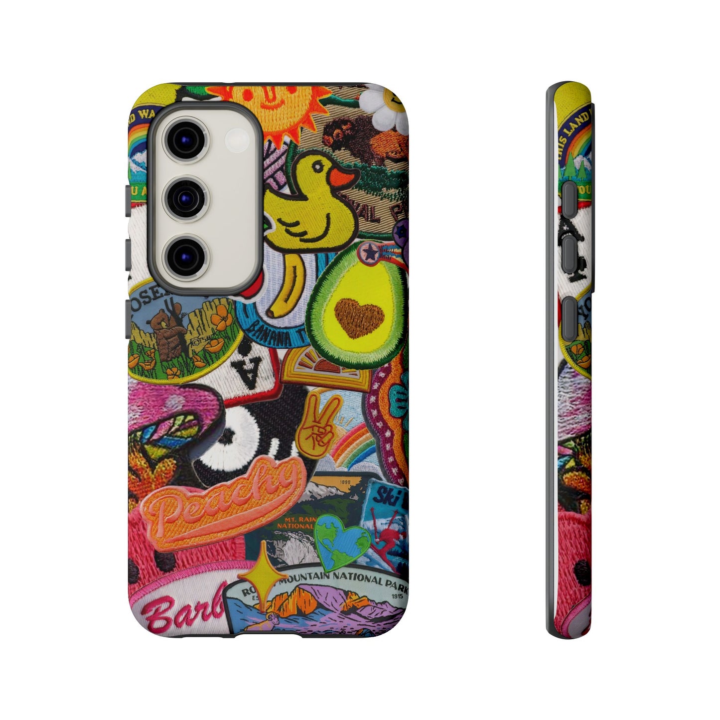 Patch Mix Phone Case compatible with Samsung