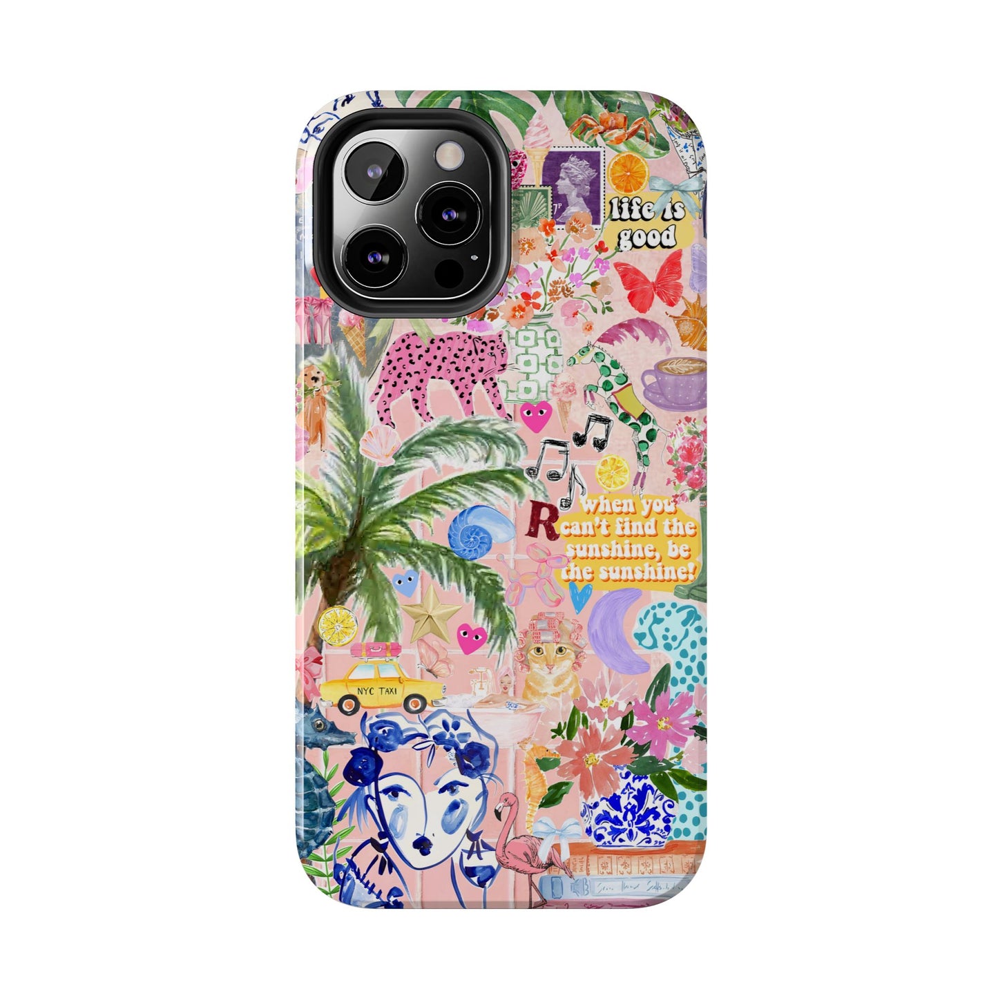 Summer Mood Phone Case compatible with iPhone