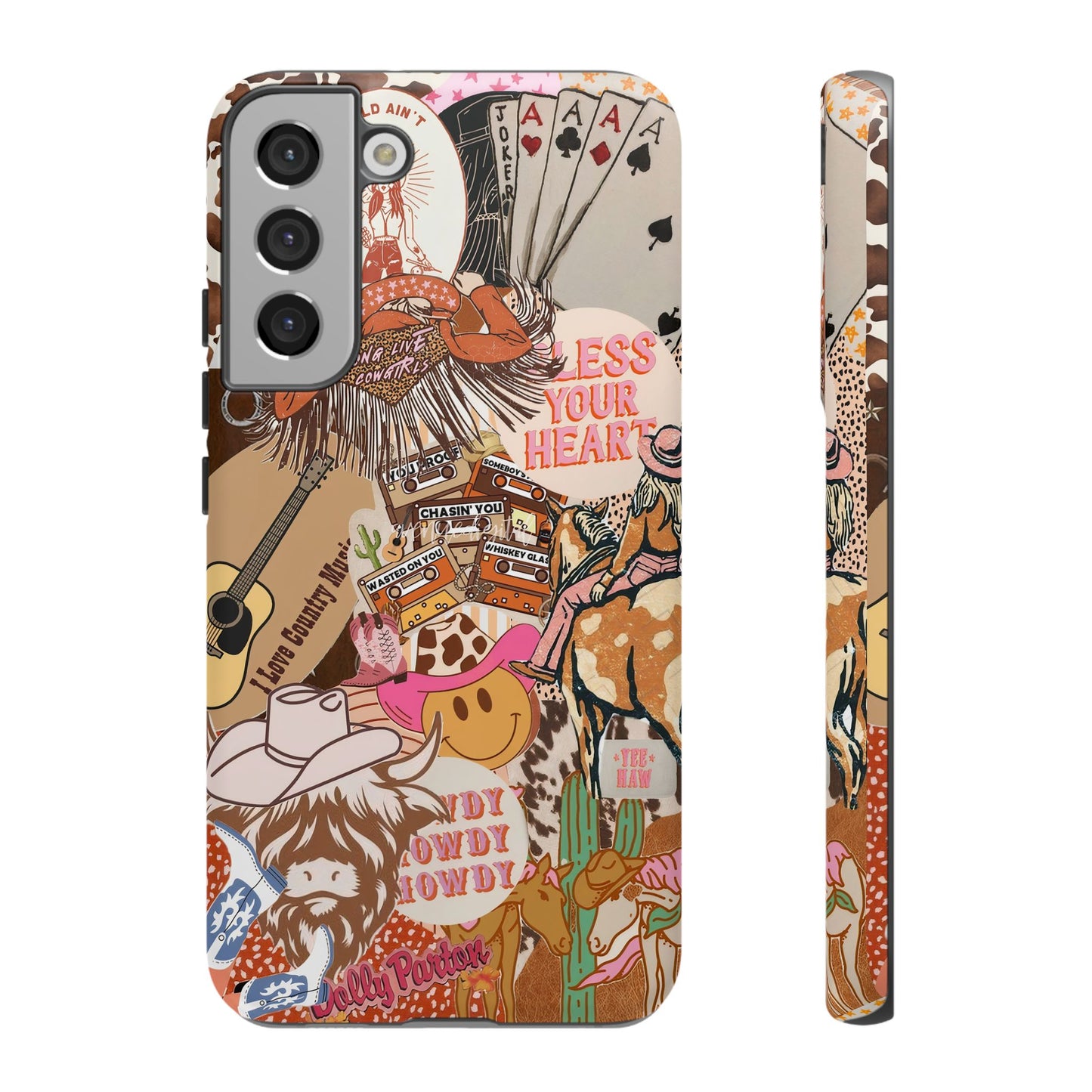 CowGirl Phone Case compatible with Samsung