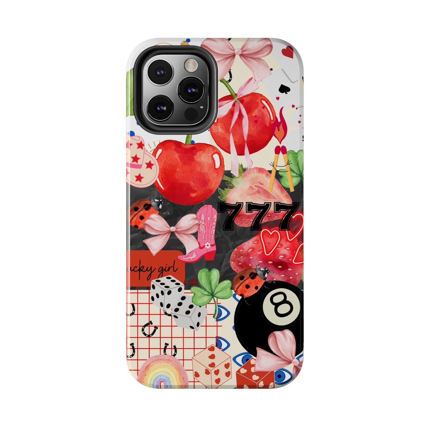 Lucky Girl Phone Case compatible with iPhone