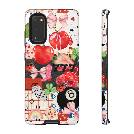 Lucky Girl Phone Case compatible with Samsung