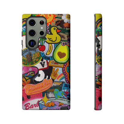 Patch Mix Phone Case compatible with Samsung