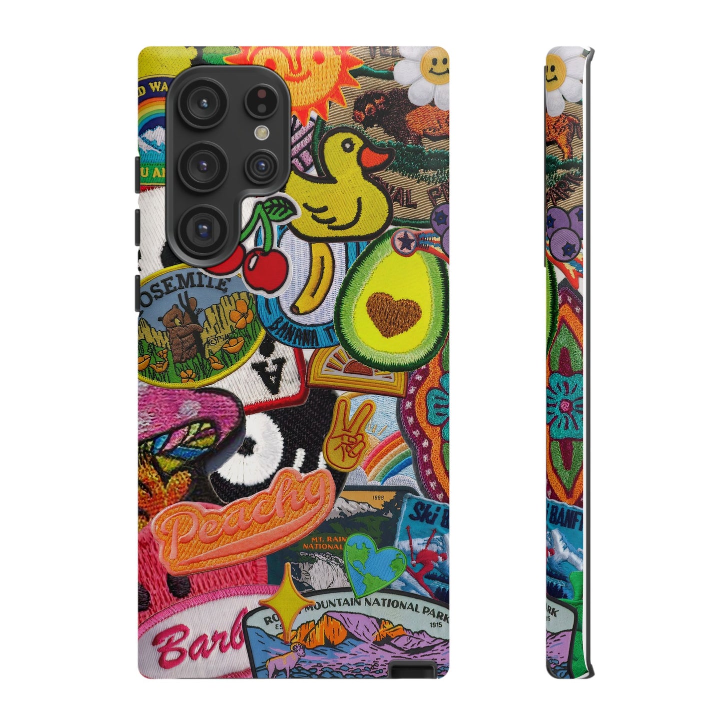 Patch Mix Phone Case compatible with Samsung