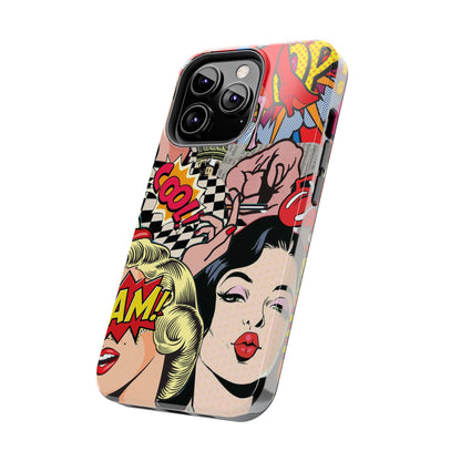 Vintage Comics Phone Case compatible with iPhone