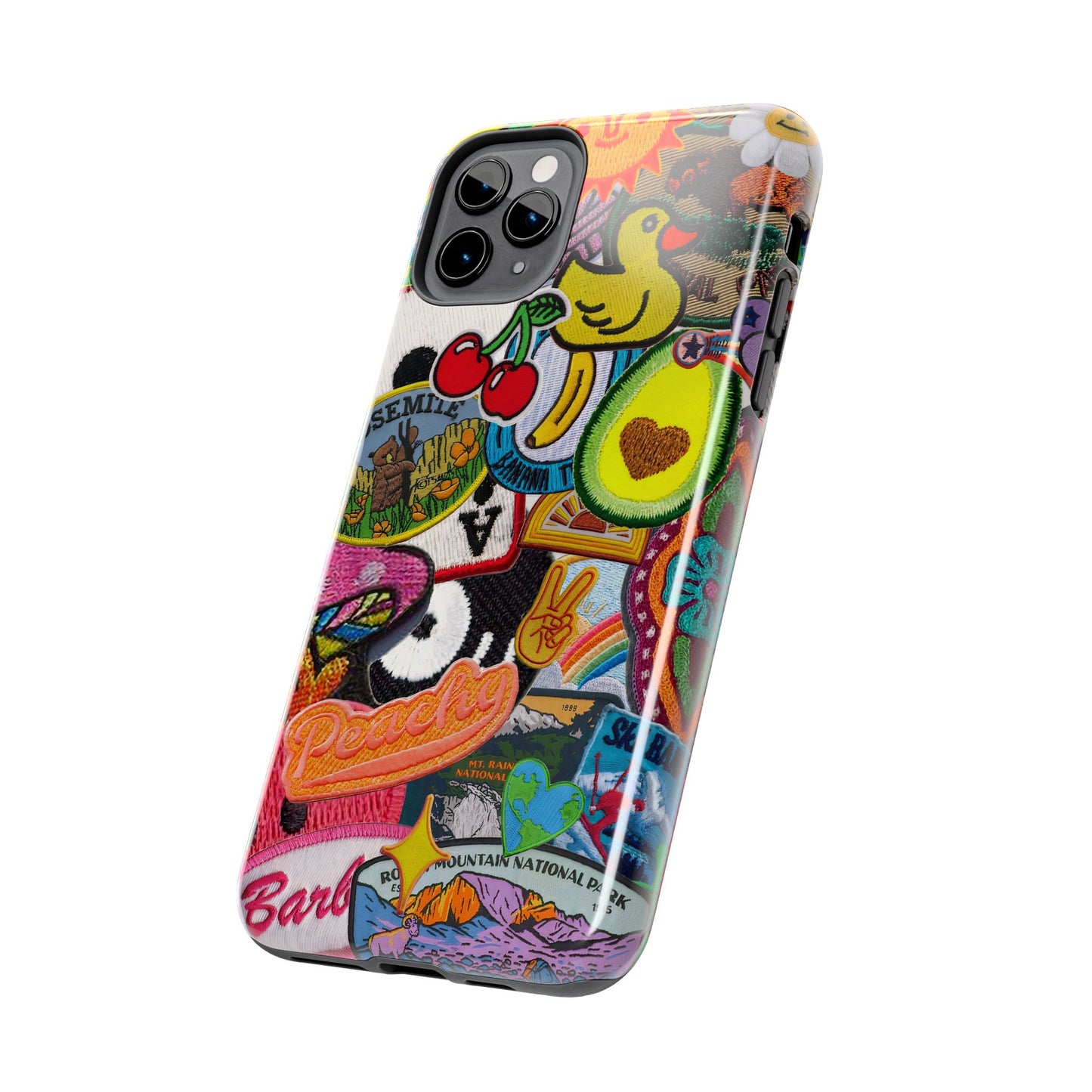 Patch Mix Phone Case compatible with iPhone