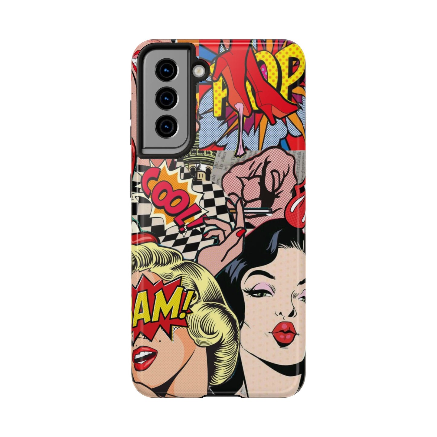 Vintage Comics Phone Case compatible with Samsung