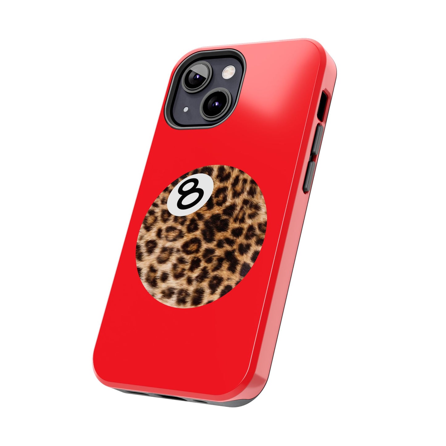 Leopard 8 Ball Phone Case compatible with iPhone