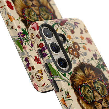 Fashion Lion Phone Case compatible with Samsung