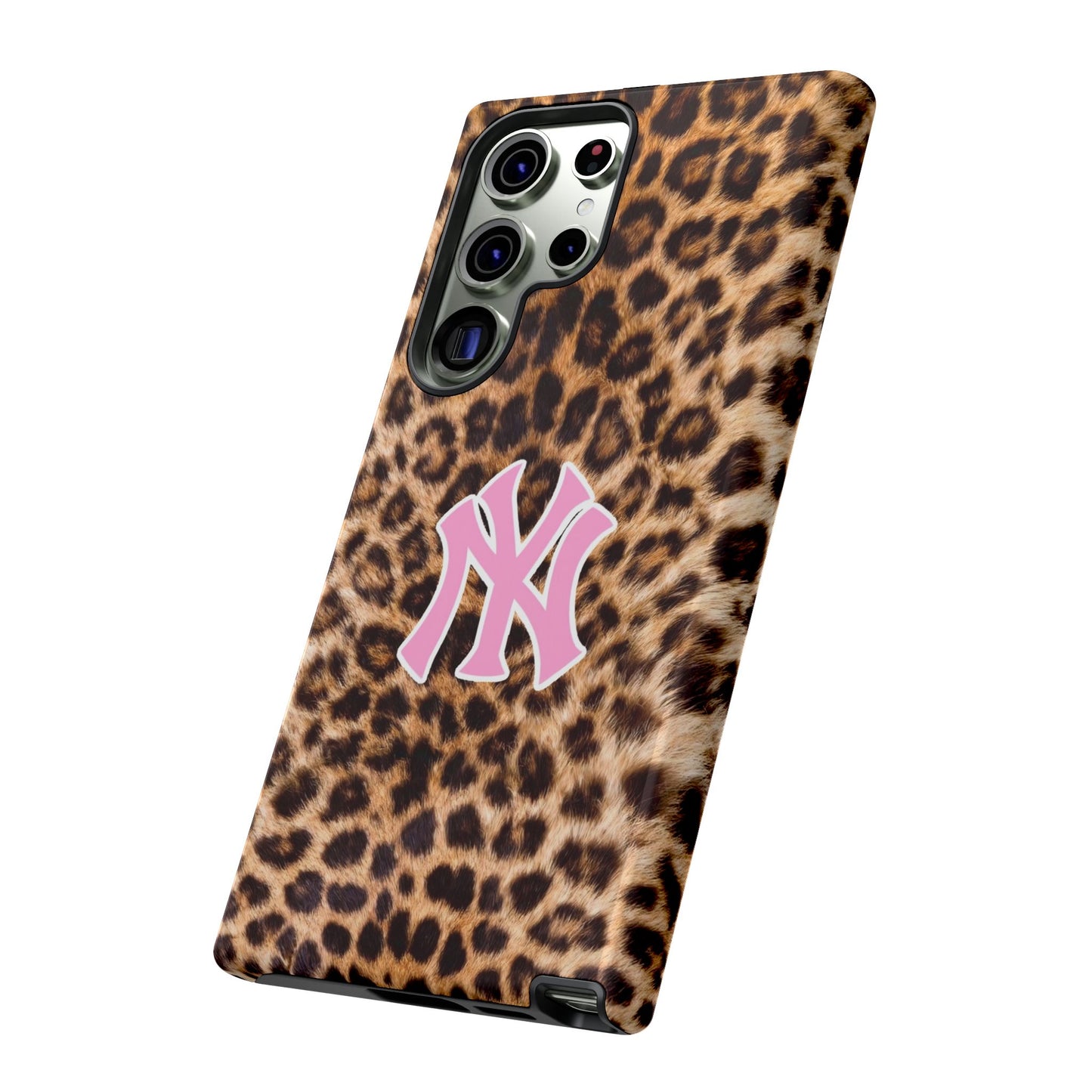 Leopard NY Phone Case compatible with Samsung