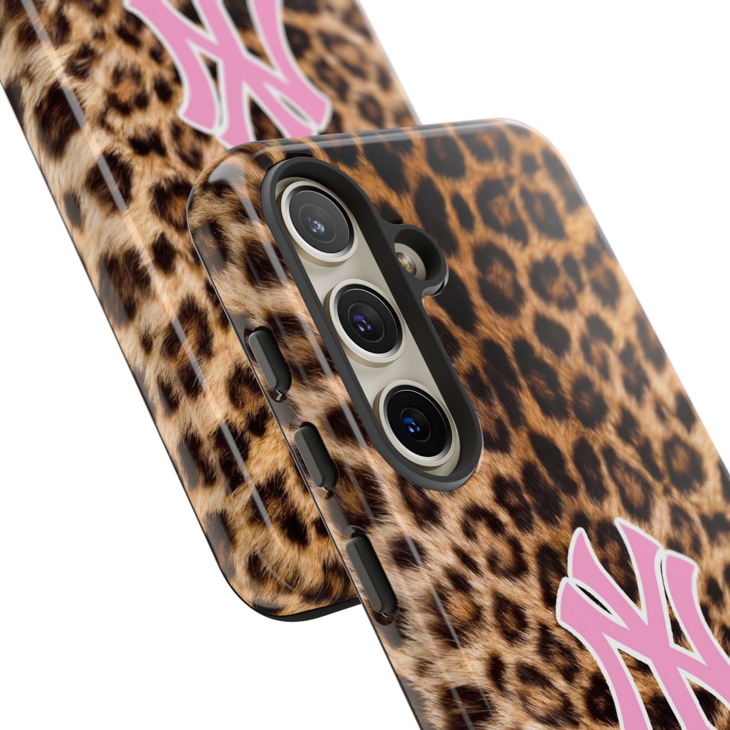 Leopard NY Phone Case compatible with Samsung