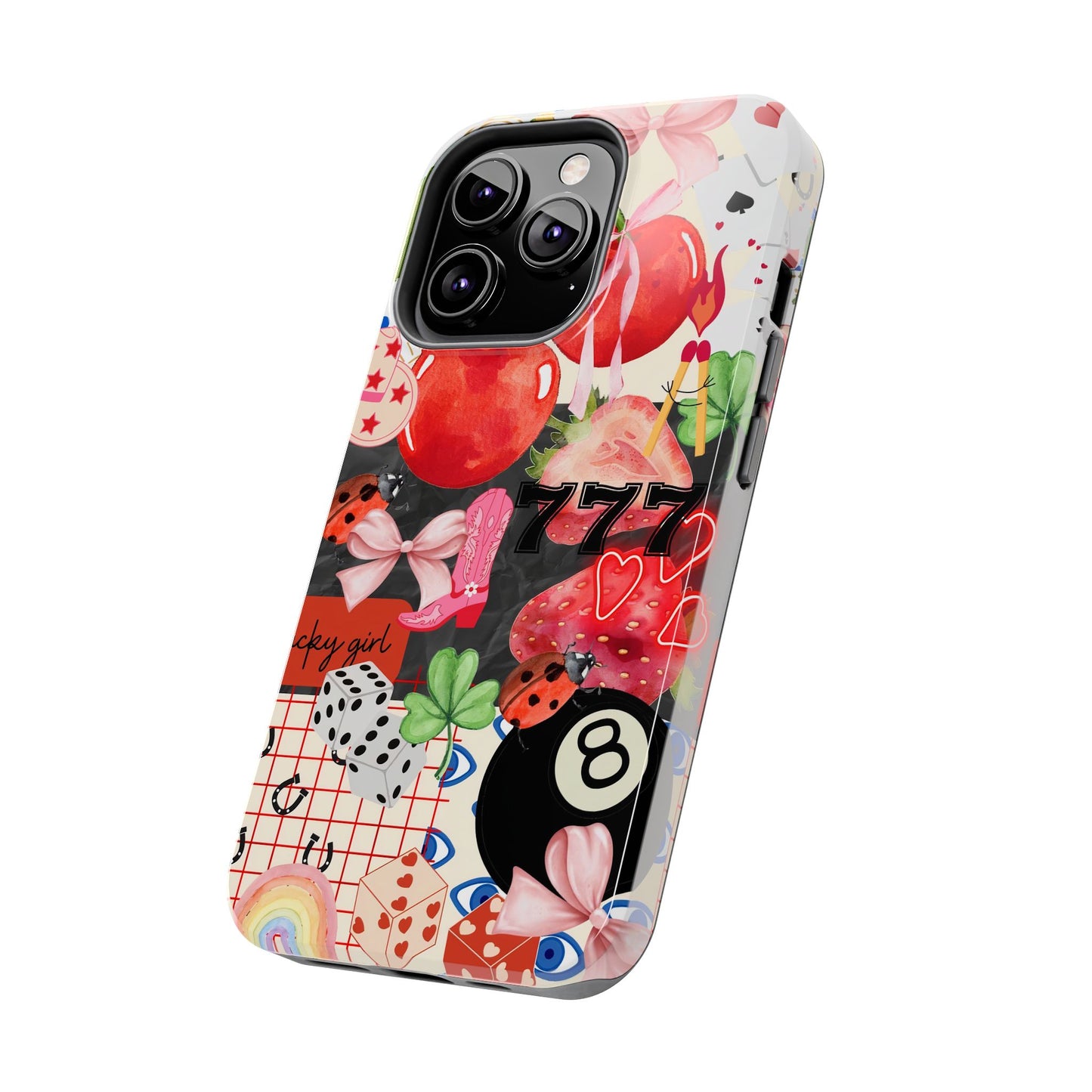 Lucky Girl Phone Case compatible with iPhone