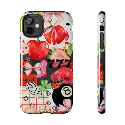 Lucky Girl Phone Case compatible with iPhone