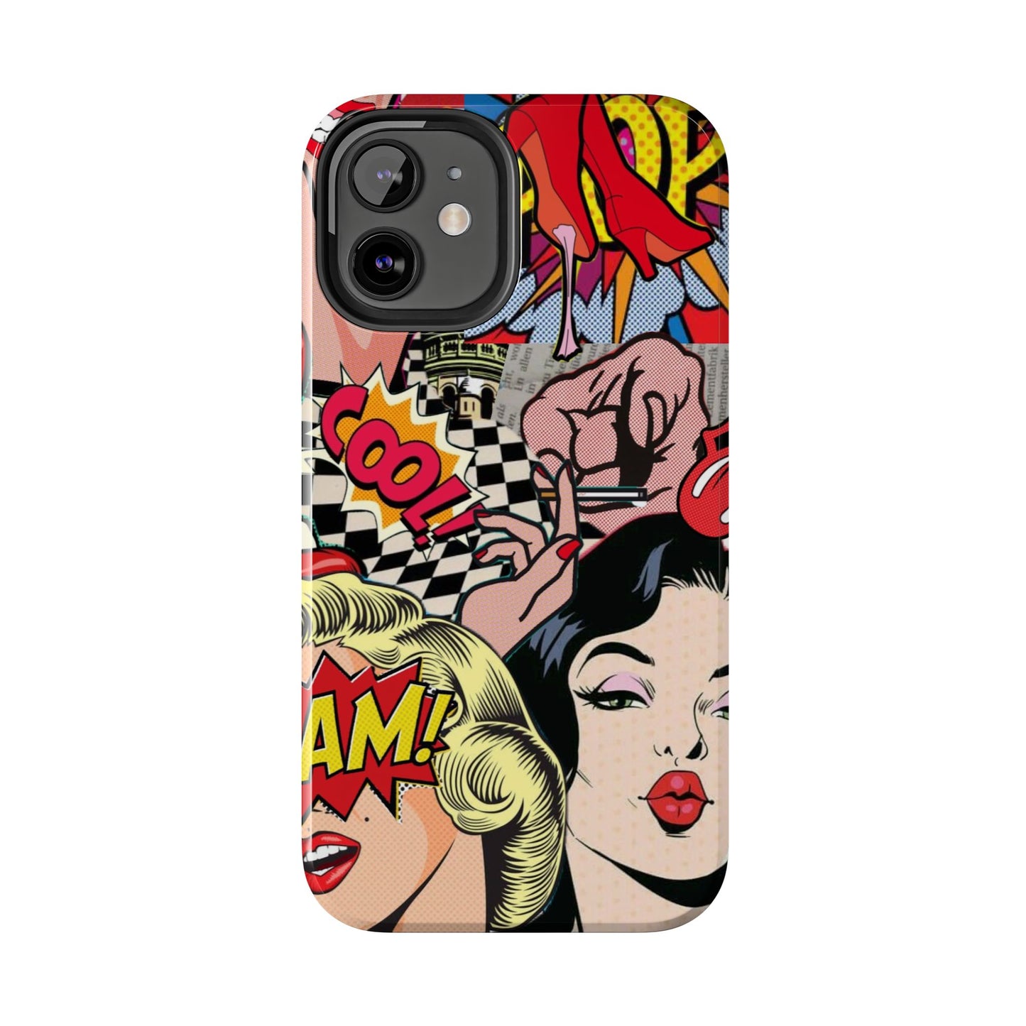 Vintage Comics Phone Case compatible with iPhone