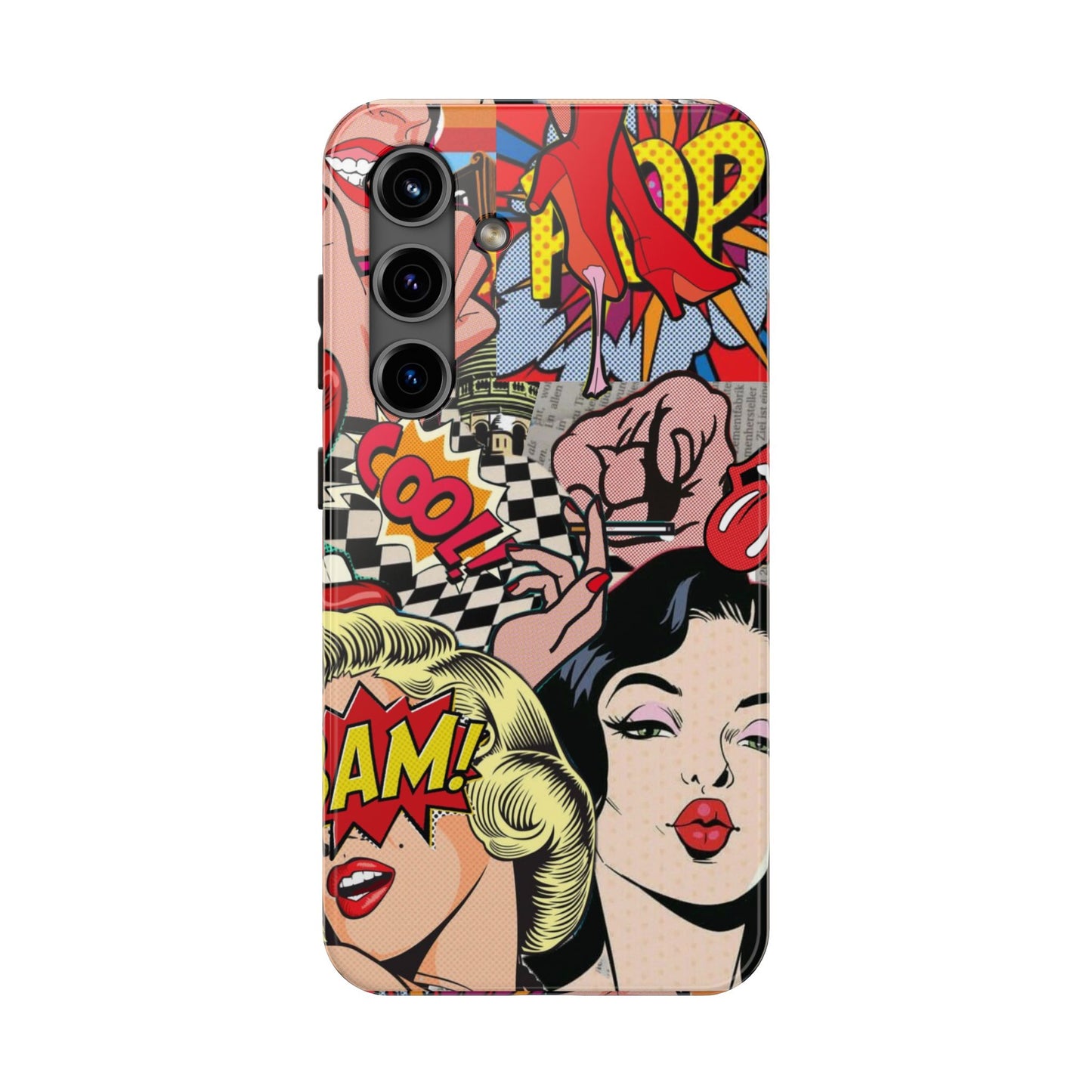 Vintage Comics Phone Case compatible with Samsung