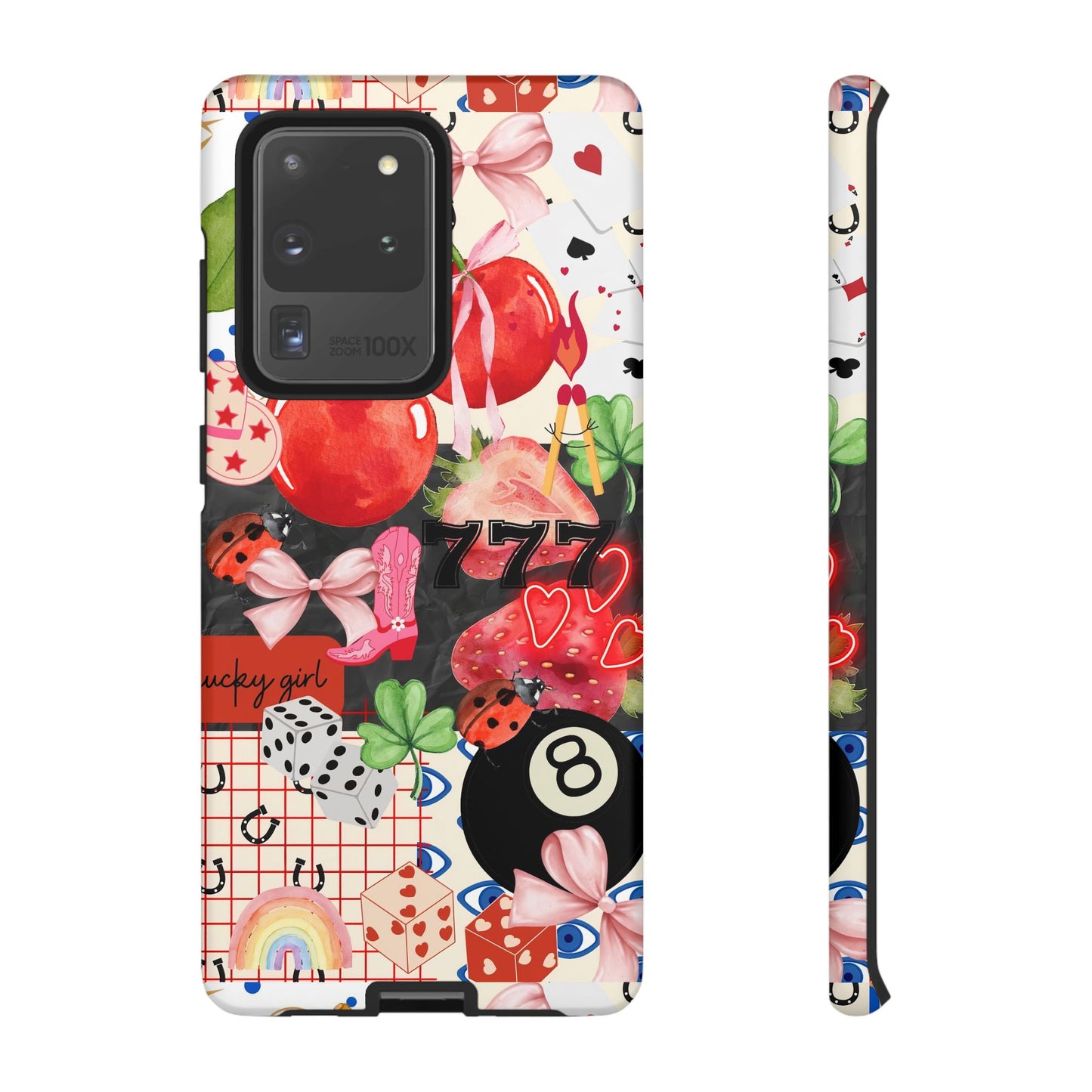 Lucky Girl Phone Case compatible with Samsung