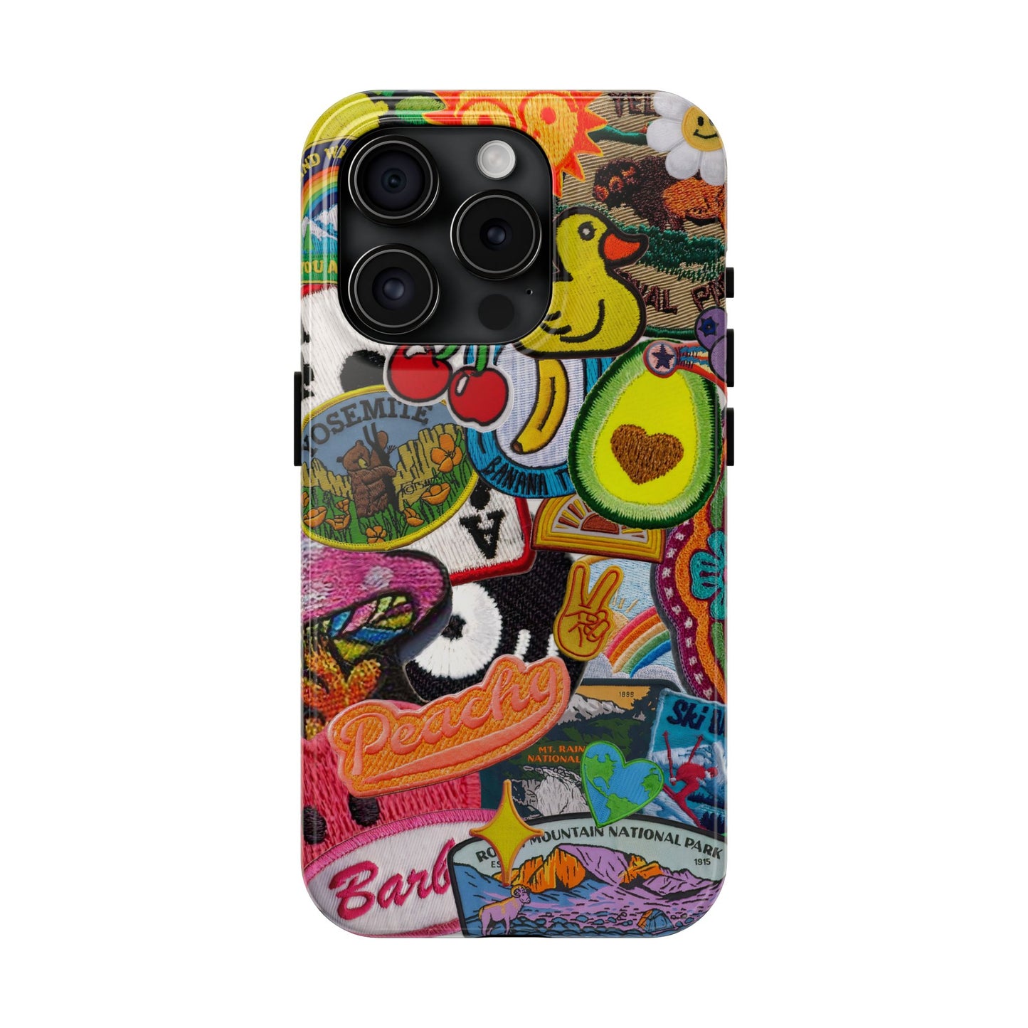 Patch Mix Phone Case compatible with iPhone