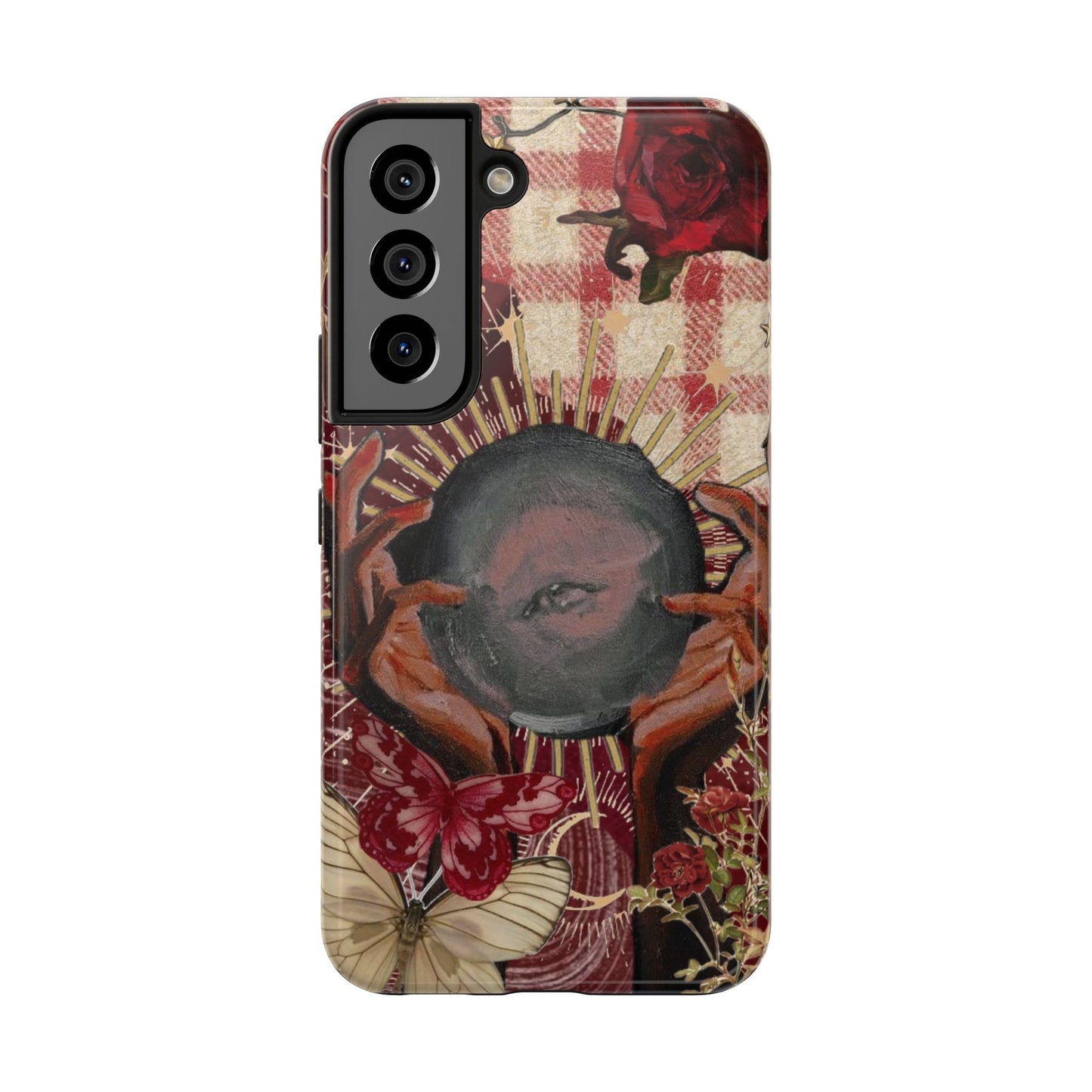 Mystic Bloom Phone Case compatible with Samsung