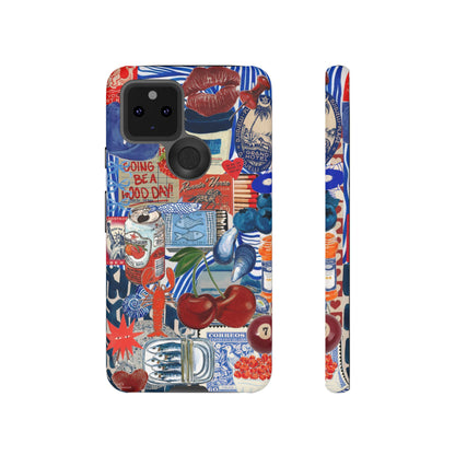 Vintage Collage Phone Case compatible with Google Pixel