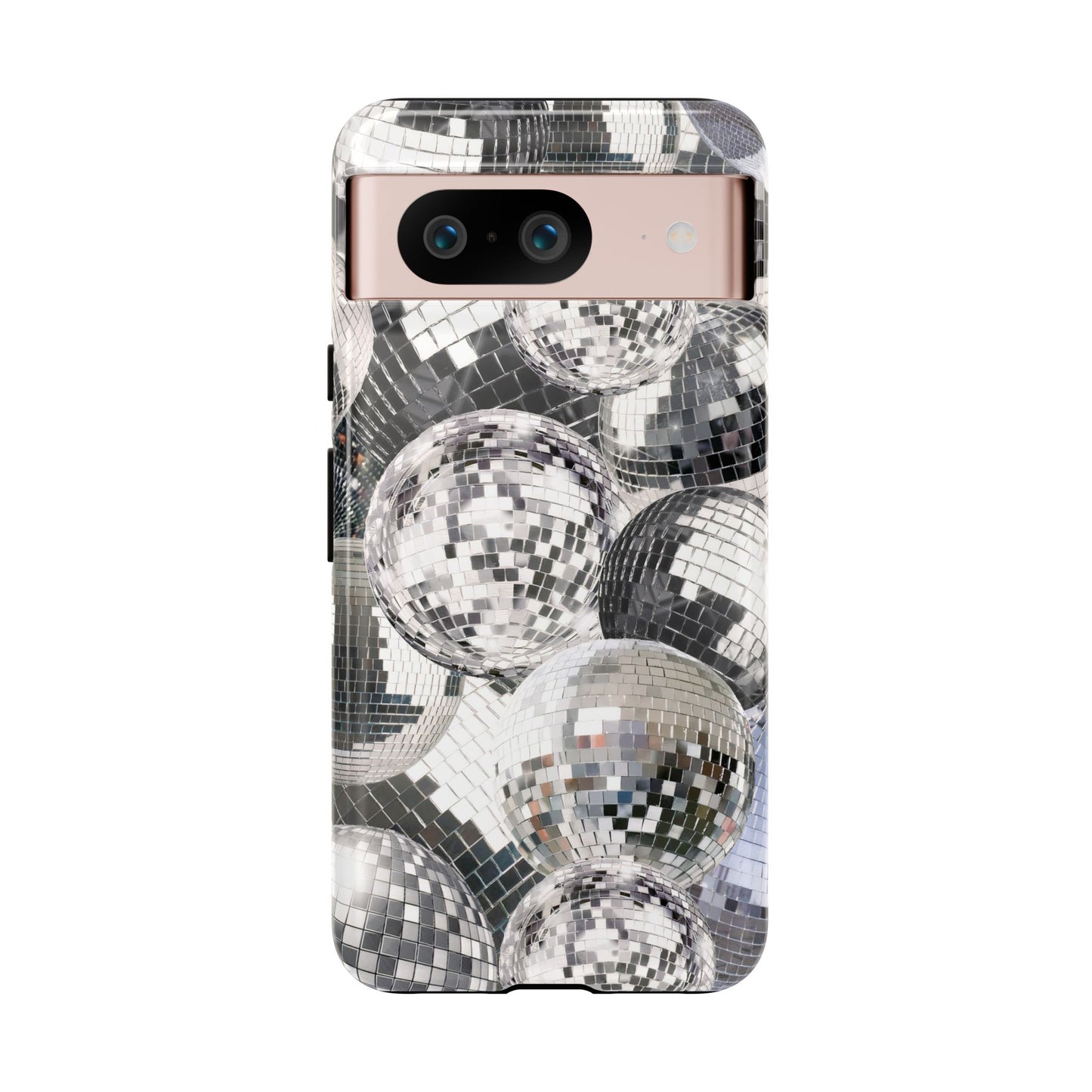 Disco Ball Silver Phone Case compatible with Google Pixel