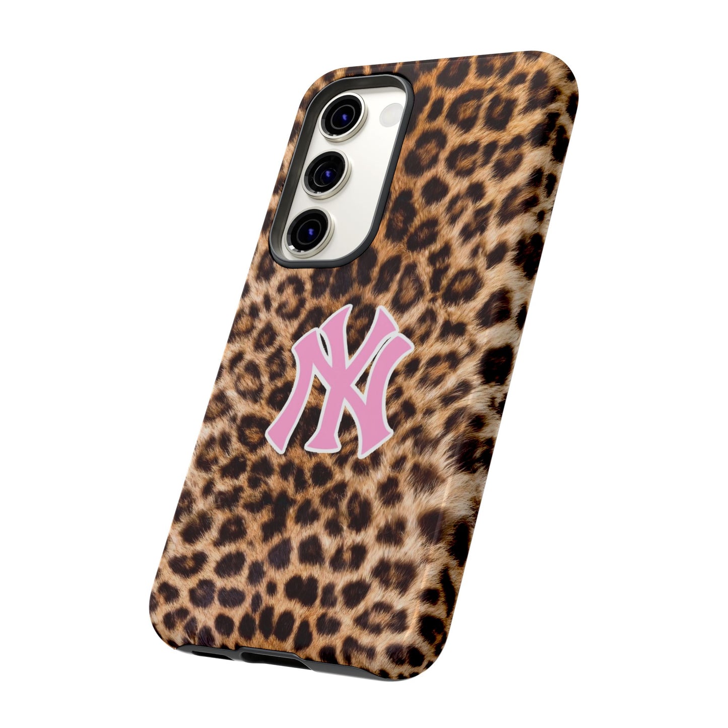 Leopard NY Phone Case compatible with Samsung