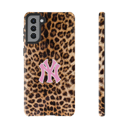 Leopard NY Phone Case compatible with Samsung