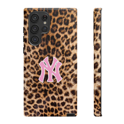 Leopard NY Phone Case compatible with Samsung