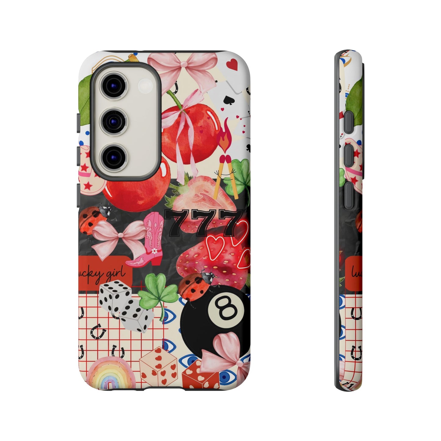 Lucky Girl Phone Case compatible with Samsung