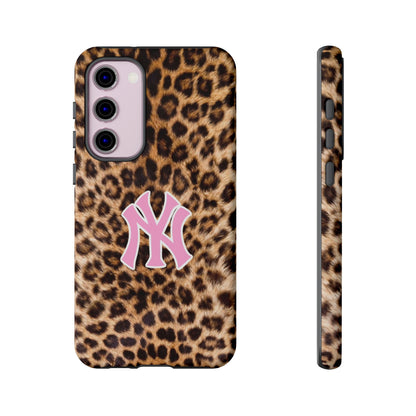 Leopard NY Phone Case compatible with Samsung