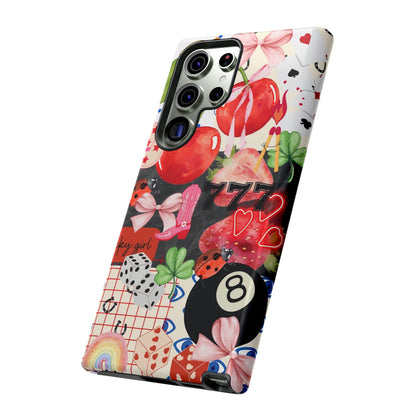 Lucky Girl Phone Case compatible with Samsung