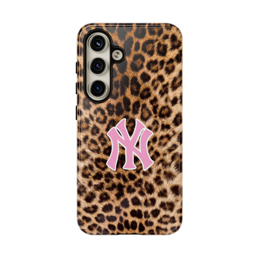 Leopard NY Phone Case compatible with Samsung