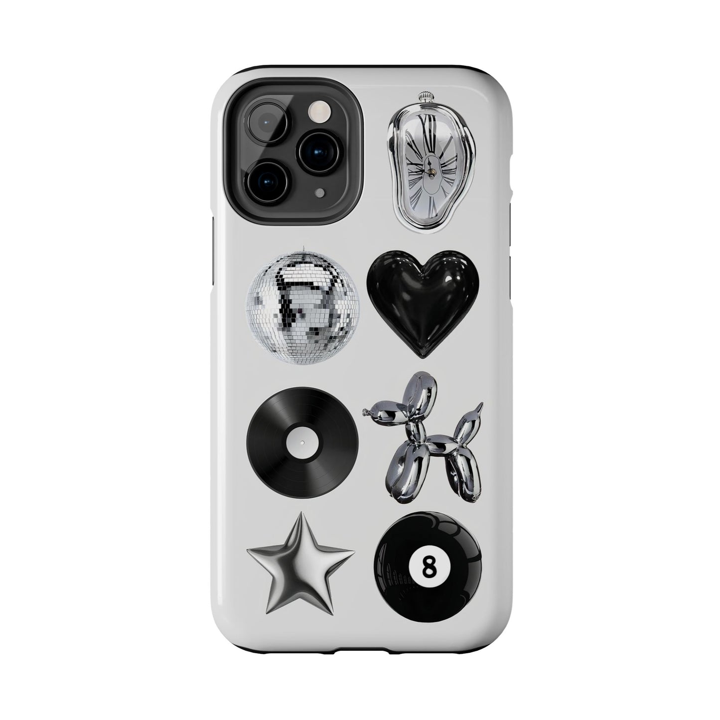 Metallic Pop Phone Case compatible with iPhone