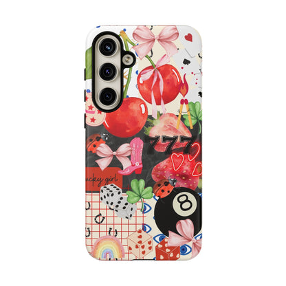 Lucky Girl Phone Case compatible with Samsung