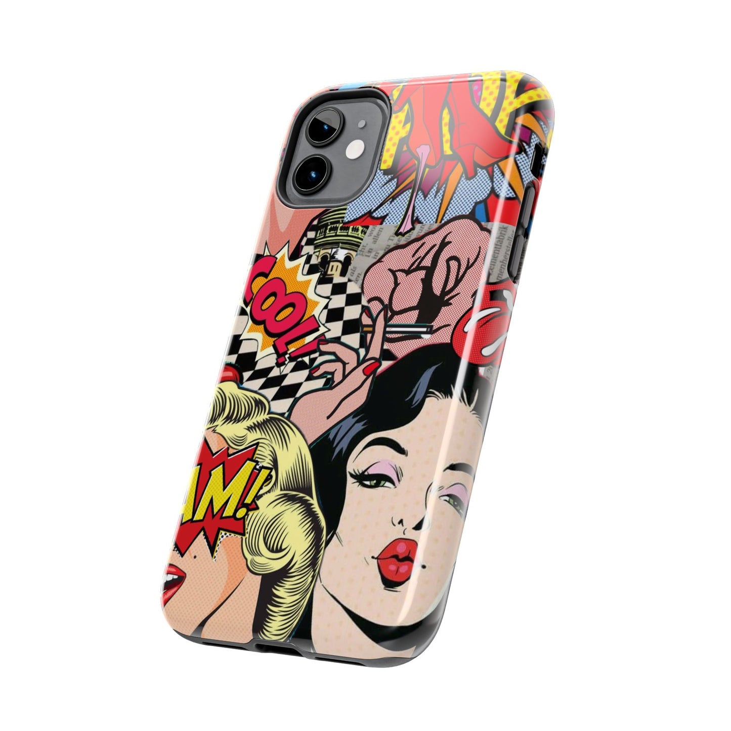 Vintage Comics Phone Case compatible with iPhone