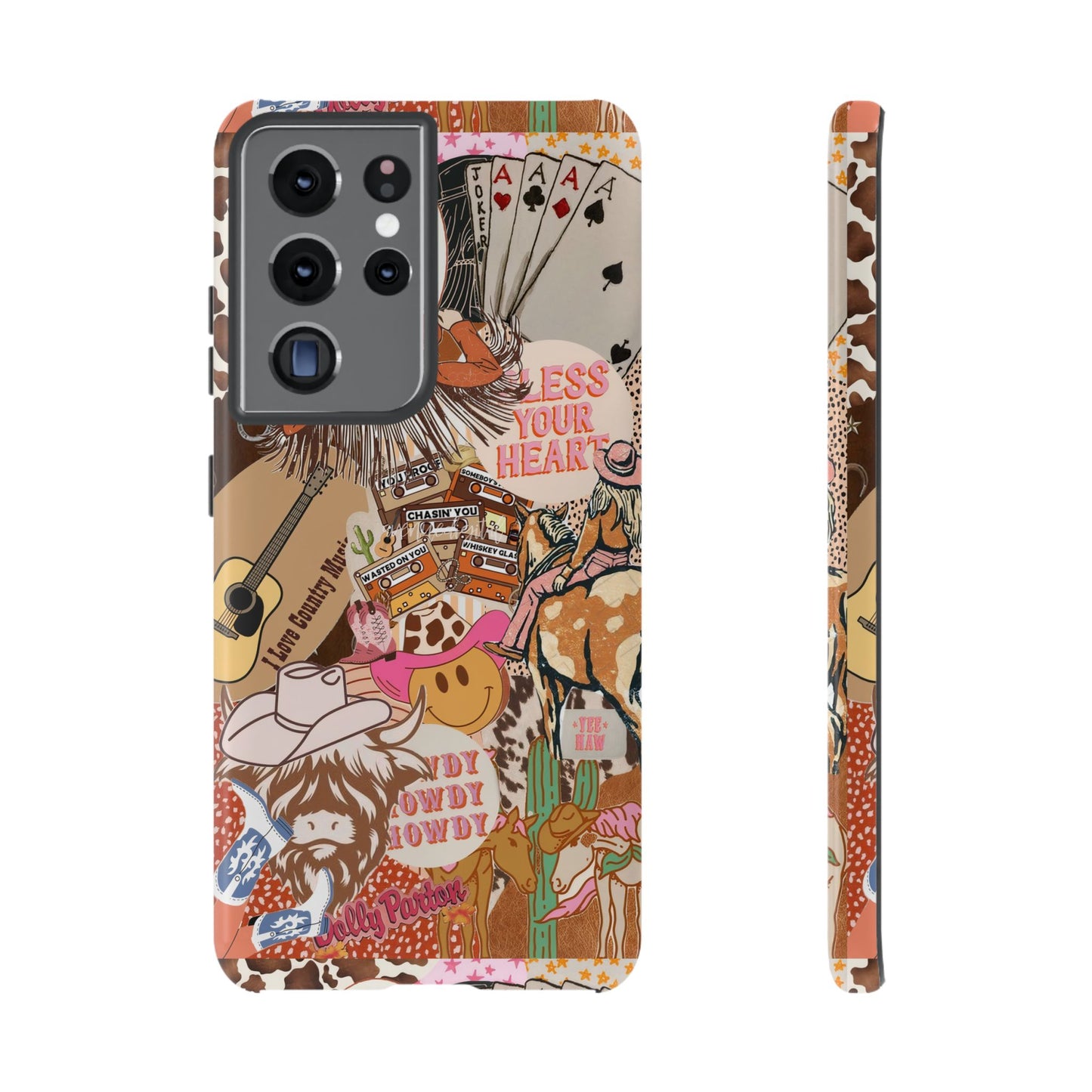 CowGirl Phone Case compatible with Samsung