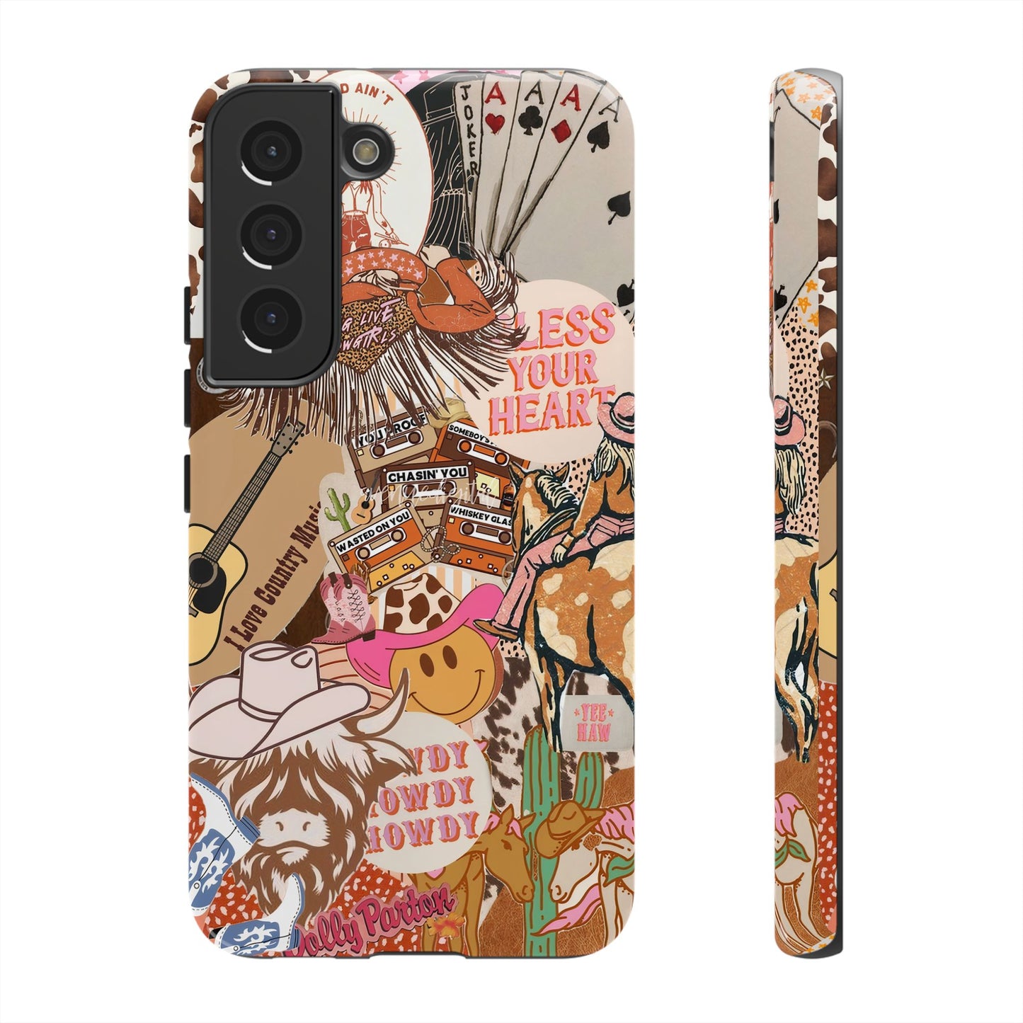 CowGirl Phone Case compatible with Samsung