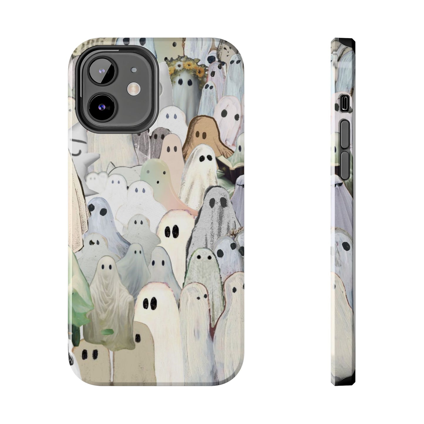 Crowd of Ghosts Phone Case compatible with iPhone