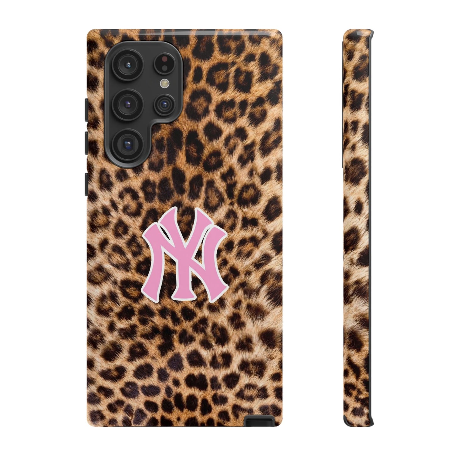 Leopard NY Phone Case compatible with Samsung