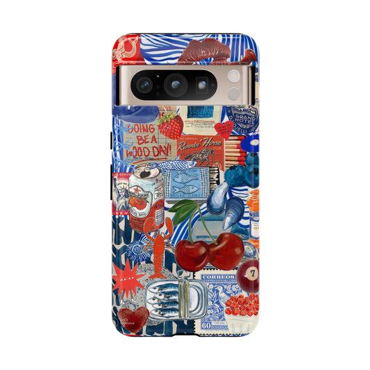 Vintage Collage Phone Case compatible with Google Pixel