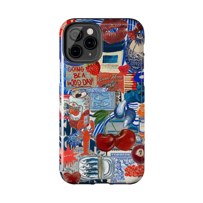 Vintage Collage Phone Case compatible with iPhone