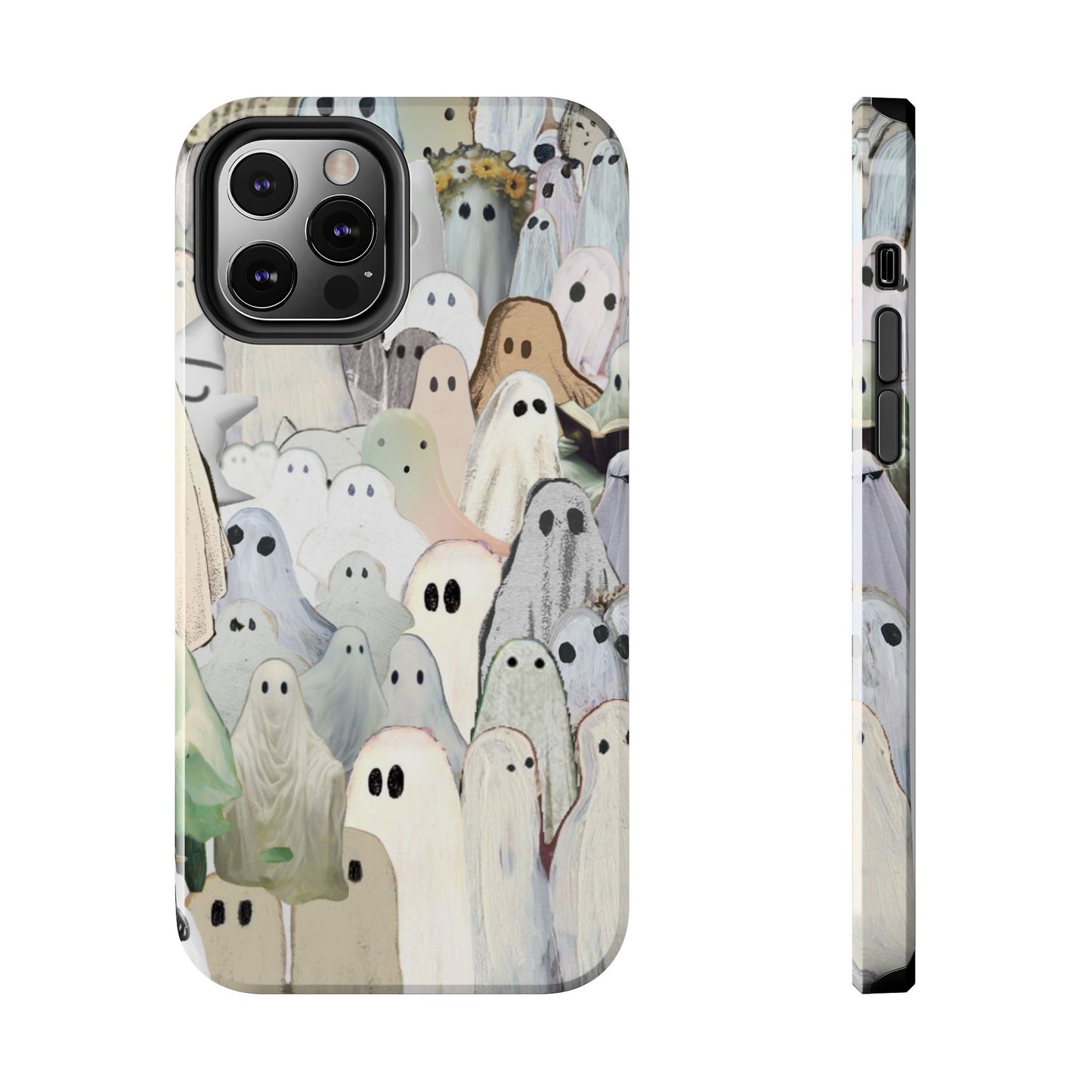 Crowd of Ghosts Phone Case compatible with iPhone