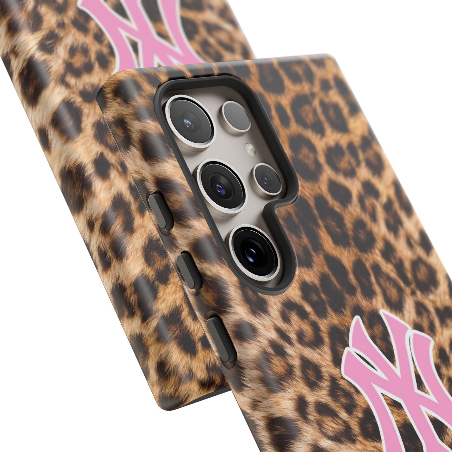 Leopard NY Phone Case compatible with Samsung