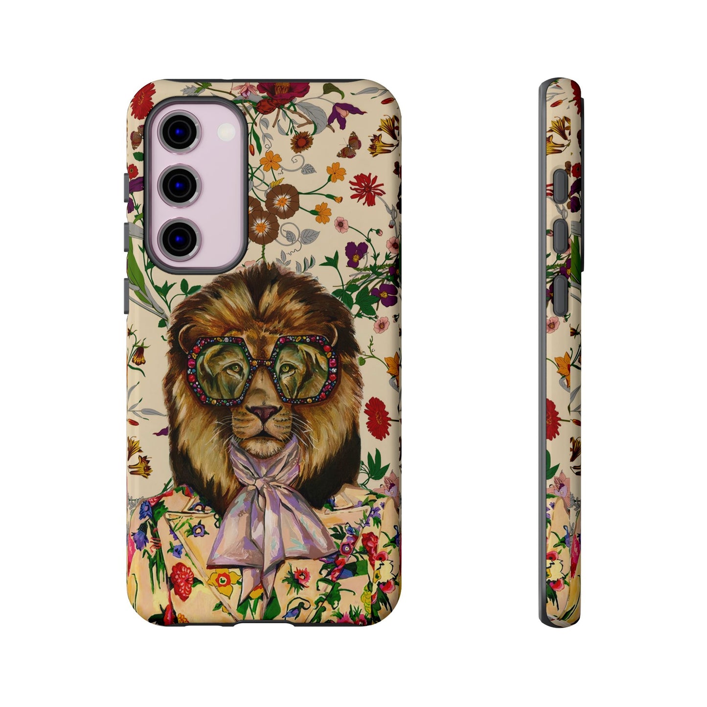 Fashion Lion Phone Case compatible with Samsung