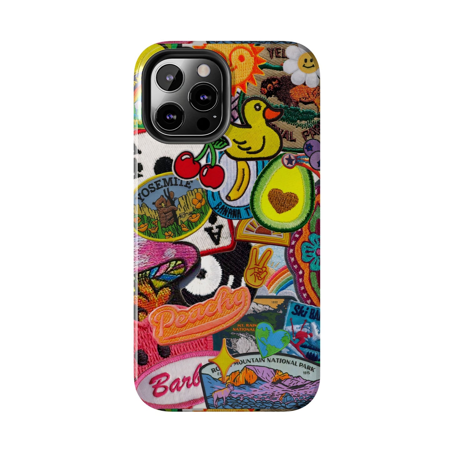 Patch Mix Phone Case compatible with iPhone