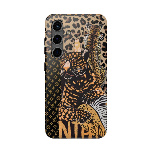 Leopard Phone Case compatible with Samsung