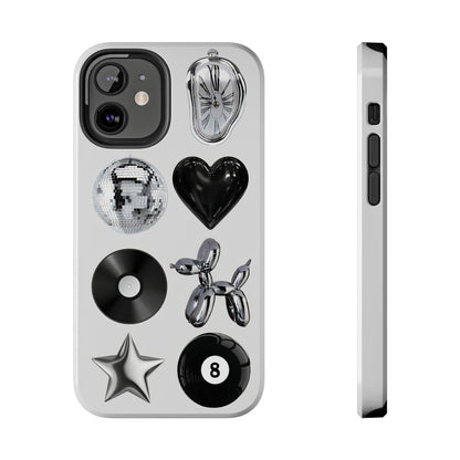 Metallic Pop Phone Case compatible with iPhone