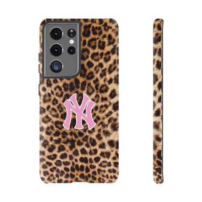 Leopard NY Phone Case compatible with Samsung