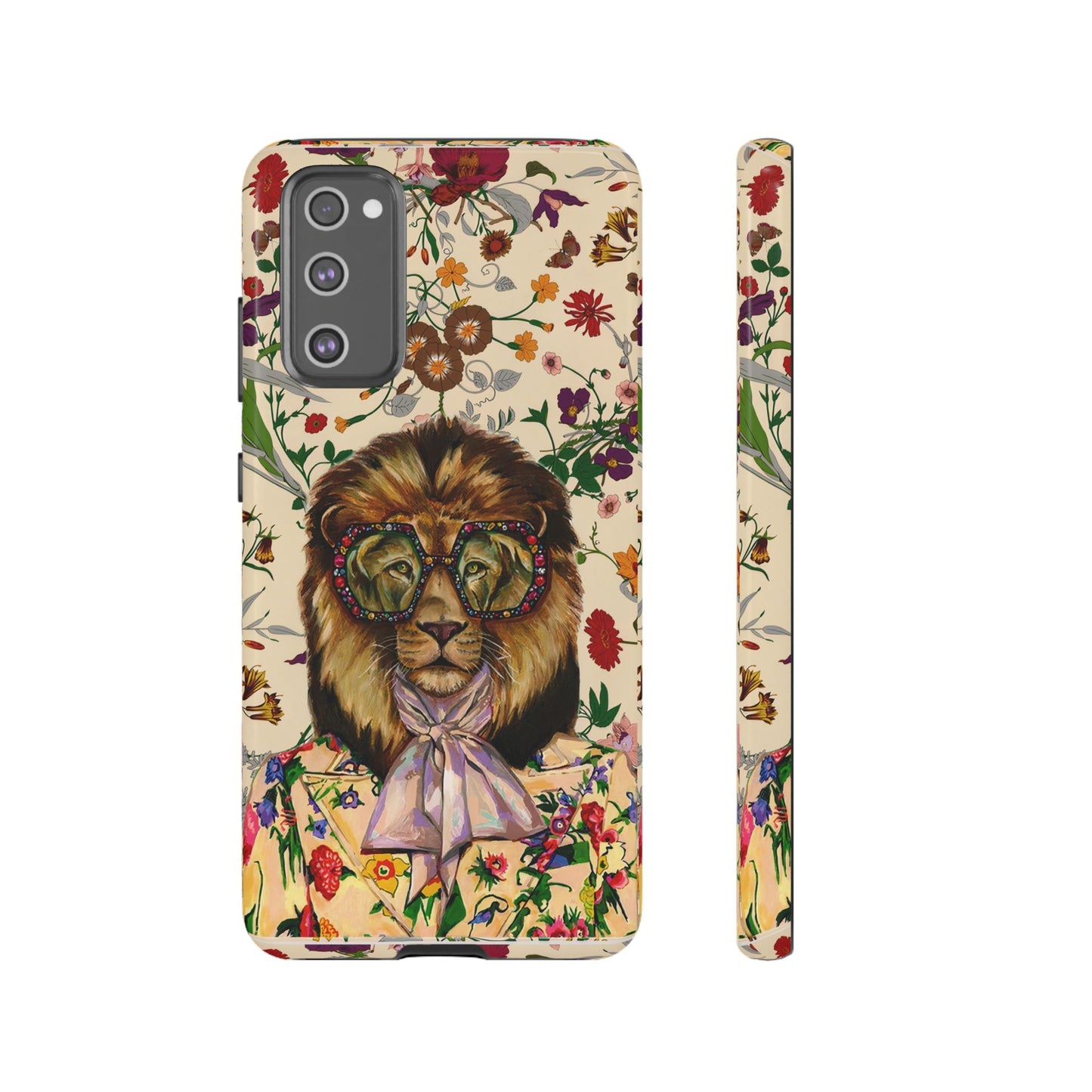 Fashion Lion Phone Case compatible with Samsung